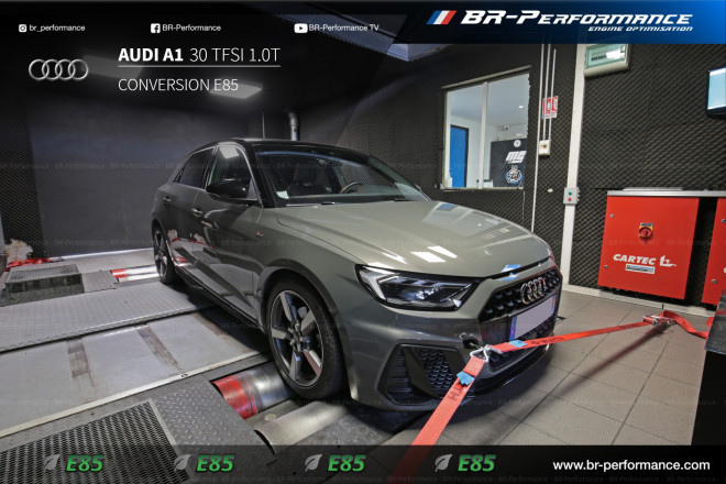 Audi A1 GB 30 TFSI - (1.0T) stage 1 - BR-Performance - Reprogrammation  moteur, préparation moteur, optimisation moteur