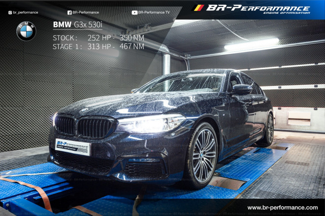 BMW Serie 5 G3x 530i stage 1 - BR-Performance Bayonne - Professional  chiptuning